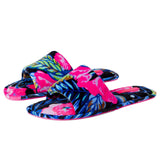 Lilly Pulitzer Maritime Slipper Onyx Earned Stripes  011127-0022TU-002 Women's