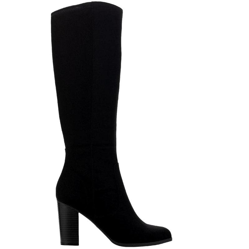 Style & Co. Addyy Extra Wide-Calf Dress Boots Black  10011011200 Women's