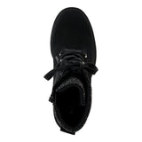 Sun Stone Romina Lace-up Hiker Booties Black  10011618700 Women's