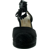 I.N.C. Internation Concepts Maisie Lace-Up Espadrille Black  10014781900 Women's
