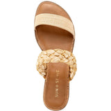 Sun Stone Easten Slide Sandals Raffia Woven  10016855900 Women's