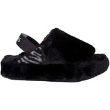 Toms Sofia Black Faux Fur  10017921 Women's