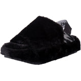 Toms Sofia Black Faux Fur  10017921 Women's