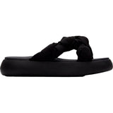 Toms Alpargata Mallow Crossover Sandal Black / Black  10019725 Women's