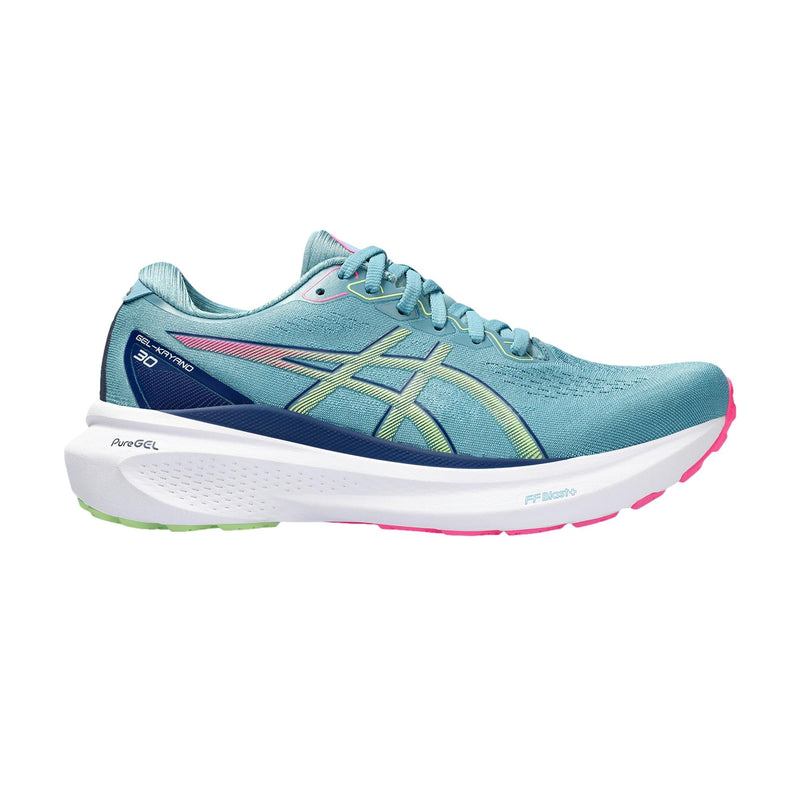 Asics Gel-Kayano 30 Gris Blue / Lime Green  1012B357-402 Women's