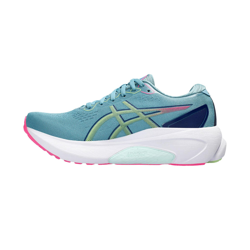 Asics Gel-Kayano 30 Gris Blue / Lime Green  1012B357-402 Women's