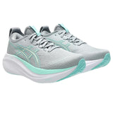 Asics Gel-Nimbus 27 Piedmont Grey / Illuminate Mint  1012B752-020 Women's