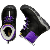 Keen Greta Mid Boot WP Black / Purple  1025524 Toddler