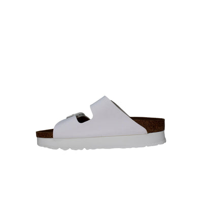 Birkenstock Arizona Pap Flex Platform White  1027416 Women's