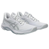 Asics Netburner Ballistic FF 4 White / Pure Silver  1052A083-100 Women's