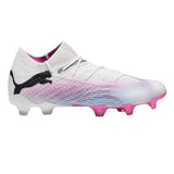Puma Future 7 Ultimate FG/AG White / Bright Pink  107599-01 Men's