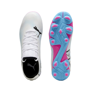 Puma Future 7 Play FG/AG Puma Black/Puma White/Poison Pink  107734-01 Grade-School