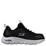 SKECHERS Arch Fit SR Composite Toe Black/Gray  108075-BKGY Women's
