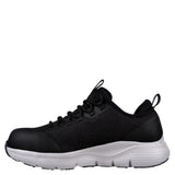 SKECHERS Arch Fit SR Composite Toe Black/Gray  108075-BKGY Women's