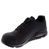 Skechers Uno SR - Deloney Comp Toe Black  108101-BLK Women's