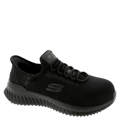 Skechers Tilido - Ombray Comp Toe Black  108152-BLK Women's