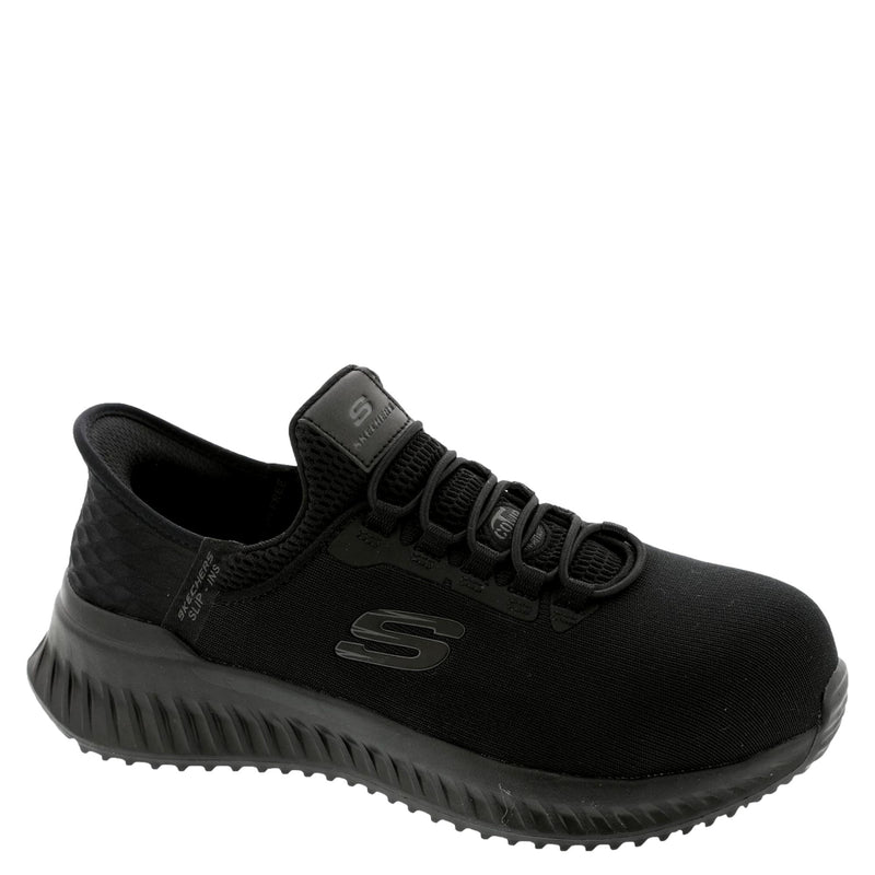 Skechers Tilido - Ombray Comp Toe Black  108152-BLK Women's