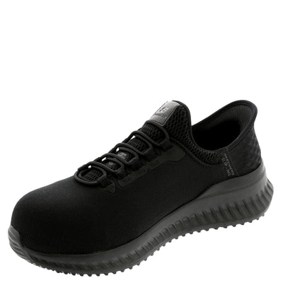 Skechers Tilido - Ombray Comp Toe Black  108152-BLK Women's