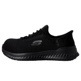 Skechers Tilido - Ombray Comp Toe Black  108152W-BLK Women's