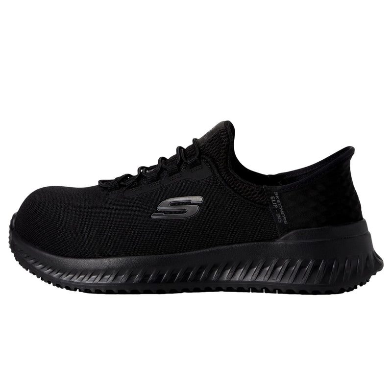 Skechers Tilido - Ombray Comp Toe Black  108152W-BLK Women's