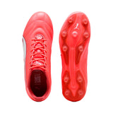 Puma King Pro FG/AG Glowing Red / White / Red Fire  108312-01 Women's