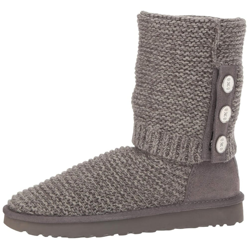 UGG Purl Cardy Knit Charcoal  1094949-CHRC Women's