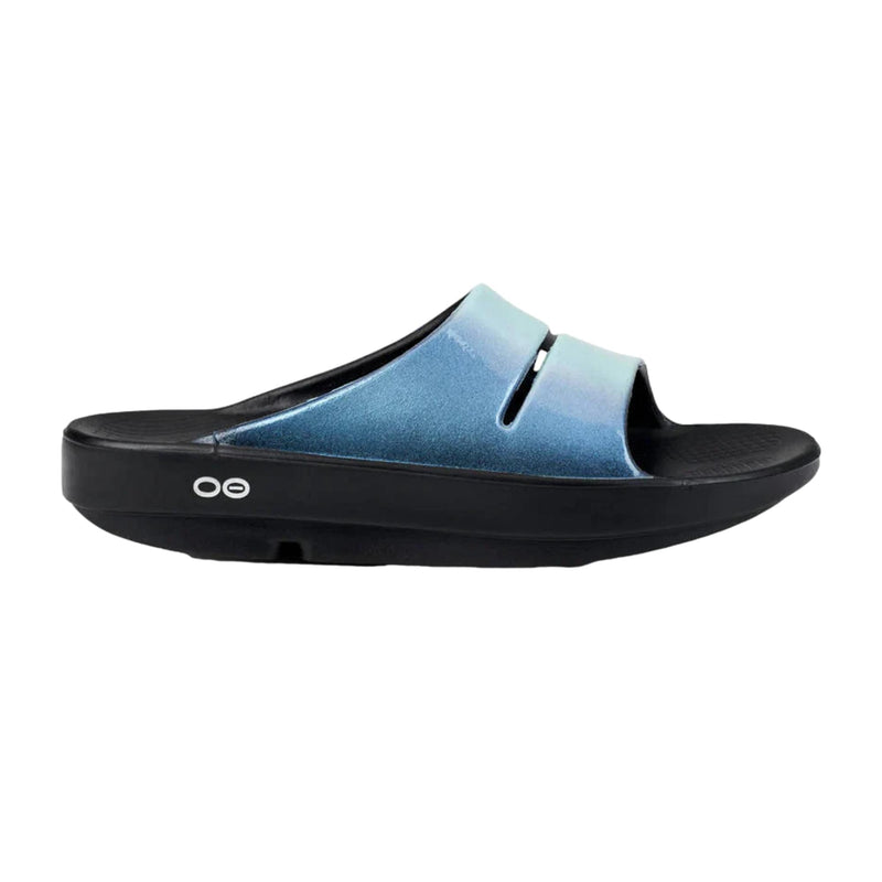 OOFOS OOahh Luxe Slide Atlantis  1101-ATLANTIS Women's
