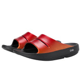 OOFOS OOahh Luxe Slide Solstice  1101-BKSOLTICE Women's