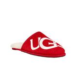 UGG Scuff Logo Samba Red / Cream  1101324-SRCR Men's