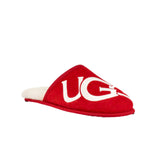 UGG Scuff Logo Samba Red / Cream  1101324-SRCR Men's