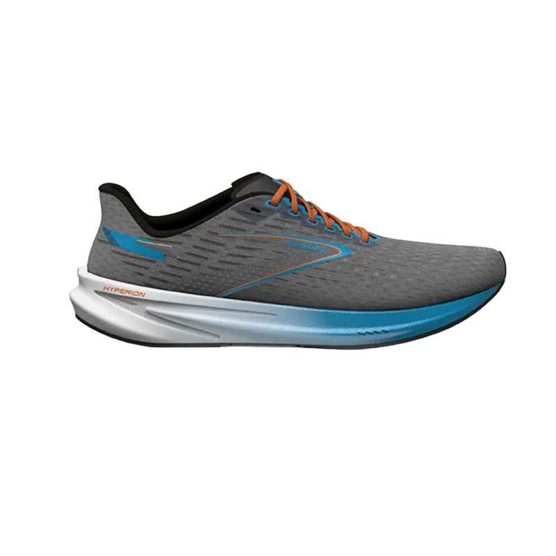 Asics Hyperion Grey / Atomic Blue / Scarlet  110407-1D-020 Men's