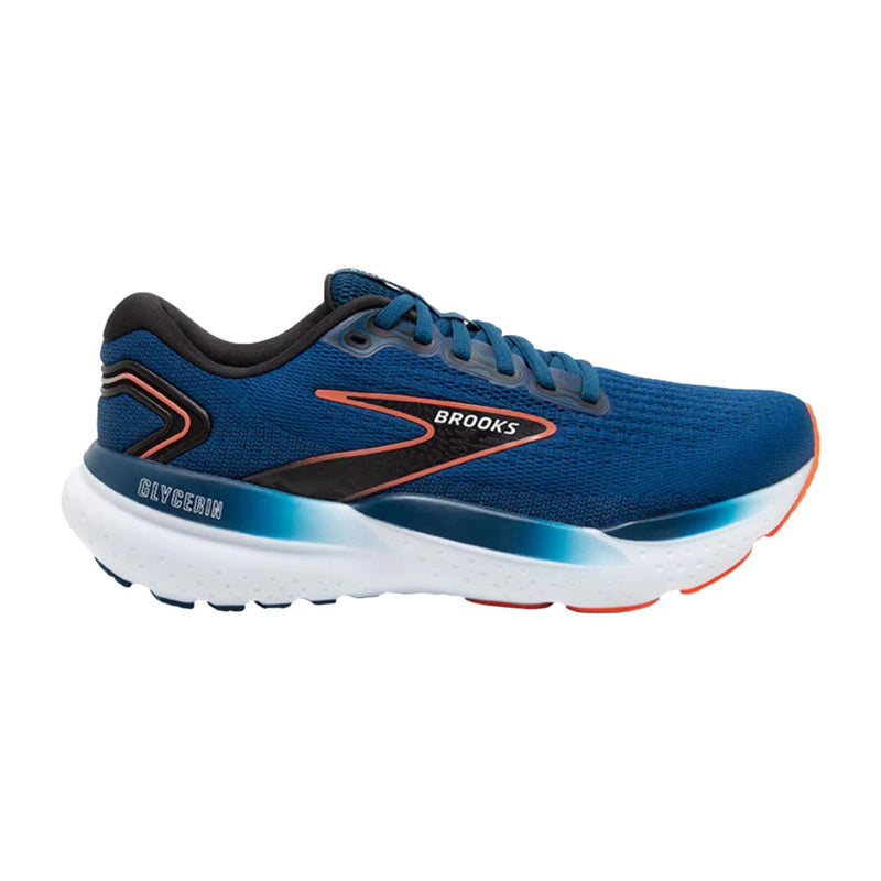 Brooks Glycerin 21 Blue Opal / Black / Nasturtium  110419-1D-474 Men's