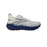 Brooks Glycerin 22 Grey / Navy Peony / Fiery Red  110445-1D-404 Men's