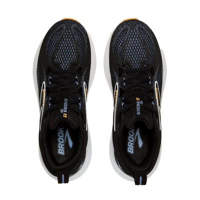 Brooks Glycerin 22 Black / Country Blue / Orange Pop  110445-2E-013 Men's