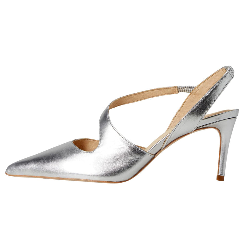Jack Rogers Ansley Pump Silver  111251HL01 Women's