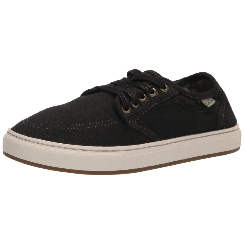 Sanuk Tideline Lace Hemp Washed Black  1116730-WSBK Men's