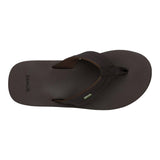 Sanuk Ziggy Dark Brown  1116734-DKB Men's