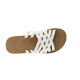 Sanuk Rio Slide White / Tan  1119302-WHTT Women's