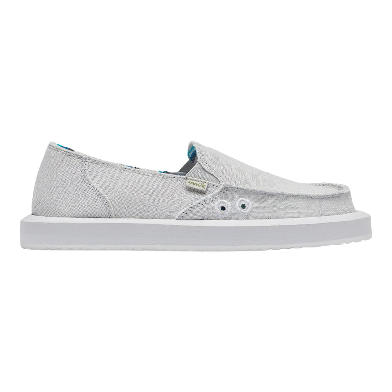 Sanuk Donna Soft Top Hemp Loafers Grey  1119310-GREY Women's