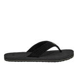 Sanuk Beer Cozy Stacker Suede Black  1119338-BLK Men's