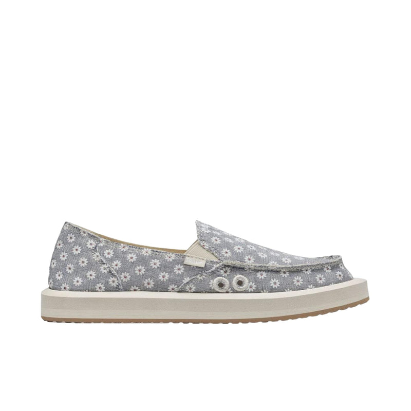 Sanuk Donna Soft Top Daisy White Daisy  1126770-WDY Women's