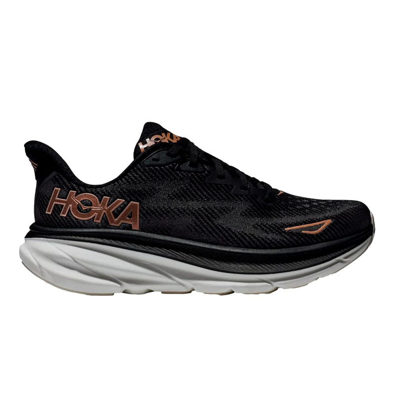 Hoka Clifton 9 Black / Rose Gold  1127896-BRGL Women's