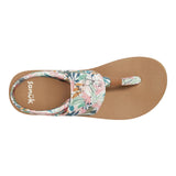 Sanuk Sling Soft Top Tropical Pink / Green  1128419-PKGR Women's