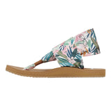 Sanuk Sling Soft Top Tropical Pink / Green  1128419-PKGR Women's