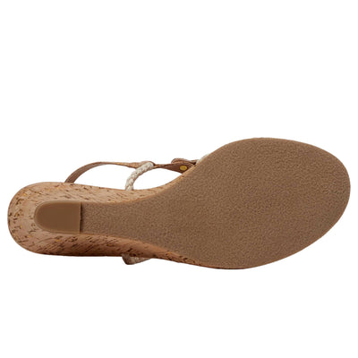 Jack Rogers Reef Wedge Cork / Natural Jute Rope  113231WG01-NAT Women's