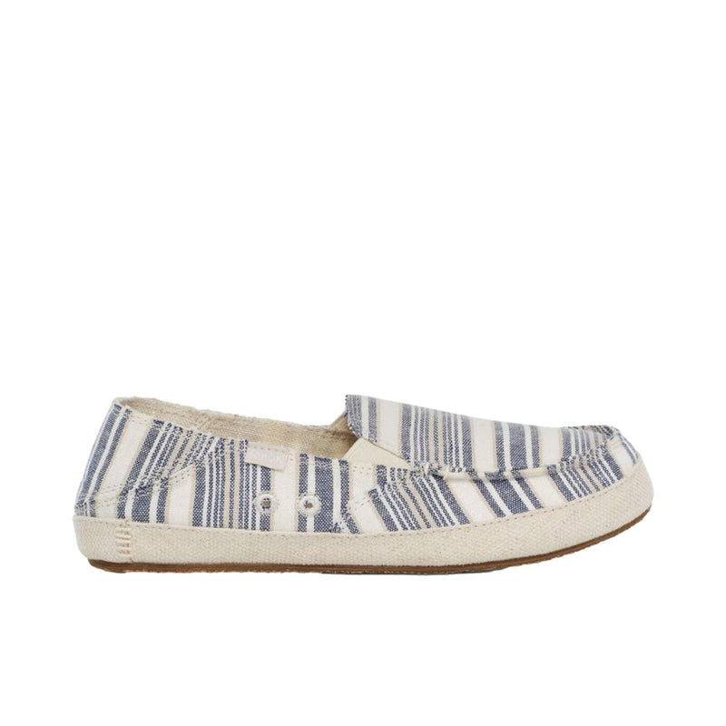 Sanuk Twinny Soft Top Linen Stripe White  1139293-NINDG Women's