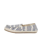 Sanuk Twinny Soft Top Linen Stripe White  1139293-NINDG Women's