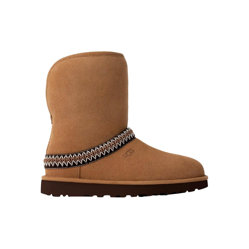 UGG Classic Short Crescent Chestnut  1161770-CHE Women's