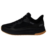 BOBS by Skechers Bob Squad Chaos 4- Hands Free Slip-lns Black/Black  118423W-BBK Men's