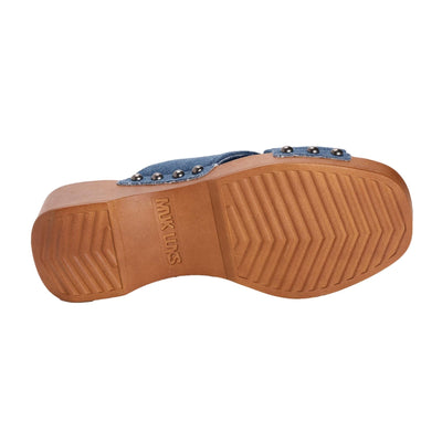 Muk Luks Cadence Sandal Denim  1200323-402 Women's